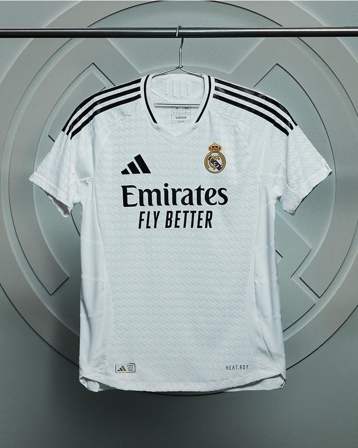 Real Madrid 24/25 Season -  Home Kit  Authentic Jerseys