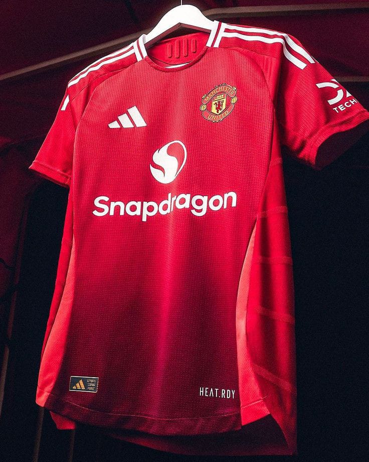 Manchester United 24/25 Season - Home Kit  Authentic Jerseys