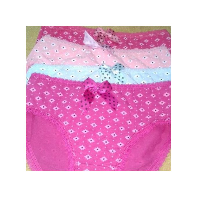 Fashion 6 Pack Girls Cotton Panties/Underwear...