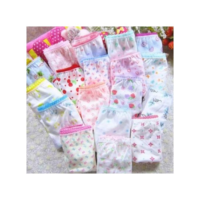 Fashion 6 Pack Girls Cotton Panties/Underwear...