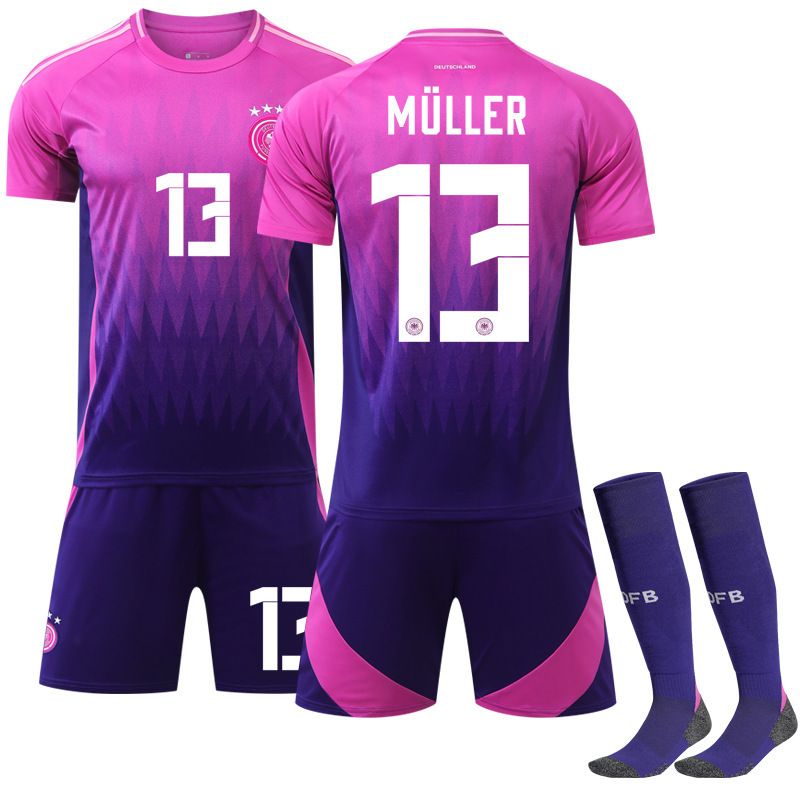 European Cup jerseys, football jerseys, handsome and free spirited national team kit