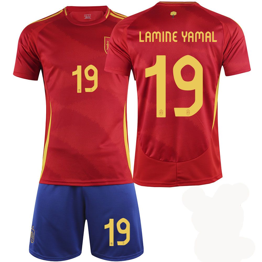 European Cup jerseys, football jerseys, handsome and free spirited national team kit