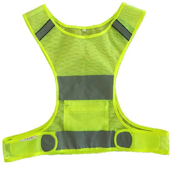 Cross border cycling and running safety reflective clothing, reflective sportswear, night running reflective safety clothing, vest reflective vest