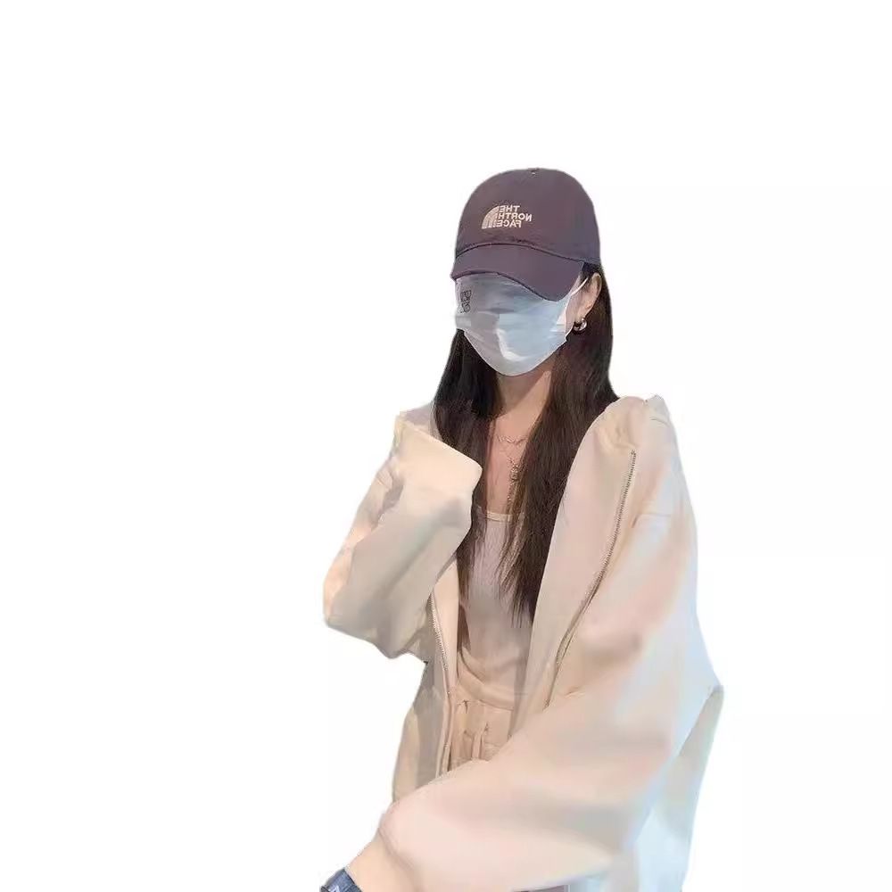 Pound milk apricot fish scale hooded sweatshirt zipper jacket women's spring and autumn new cardigan oversized early autumn top