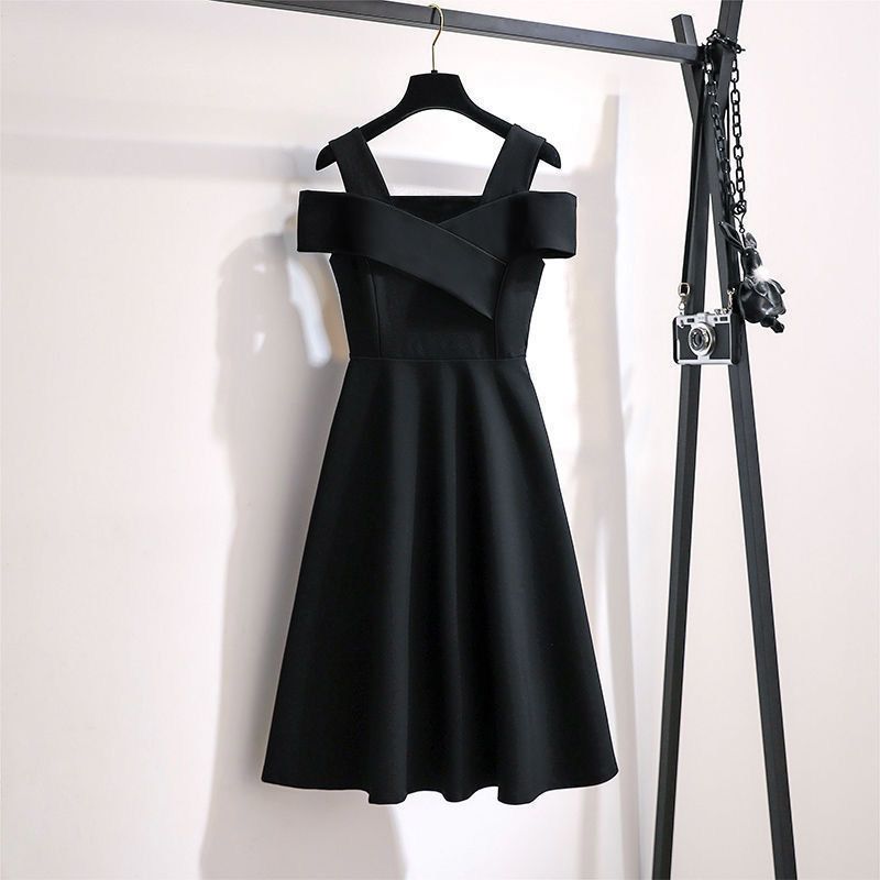 New plus size women's clothing, chubby sister, fashionable temperament dress, women's belly covering, slimming and waist cinching dress, women's summer