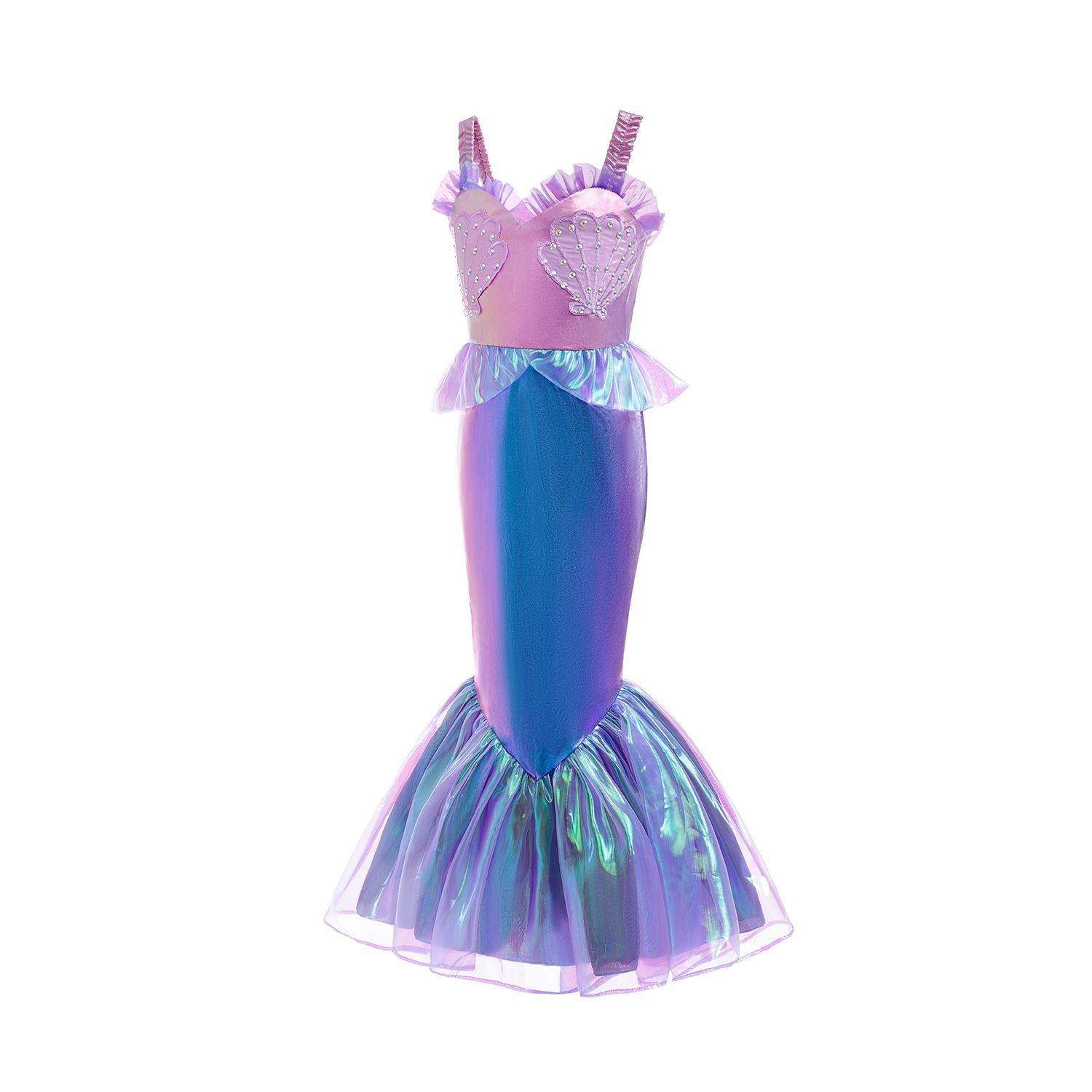 Mermaid Hime Color Change Flying Sleeve Dress Party Dress Children's Mermaid Dress Girls