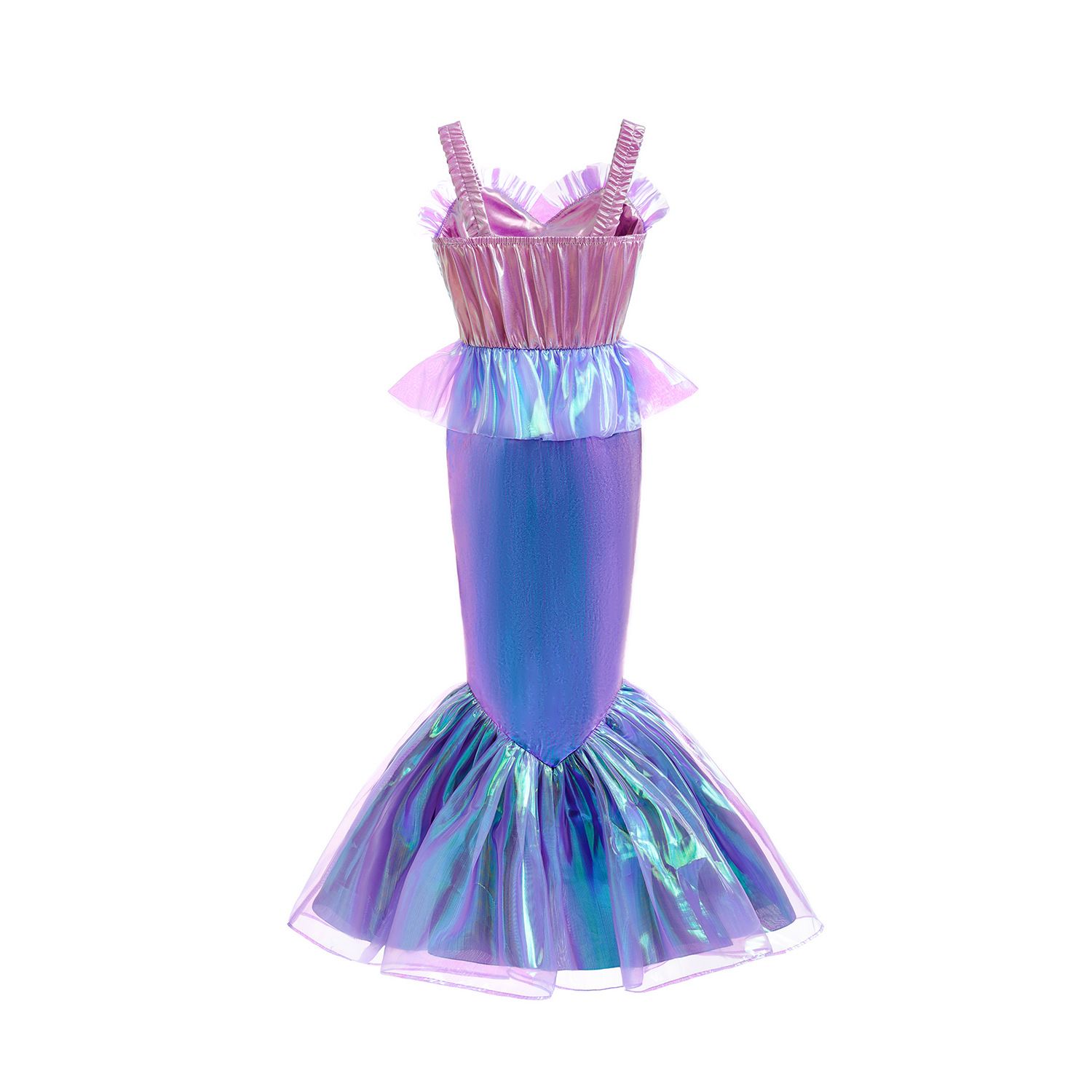 Mermaid Hime Color Change Flying Sleeve Dress Party Dress Children's Mermaid Dress Girls