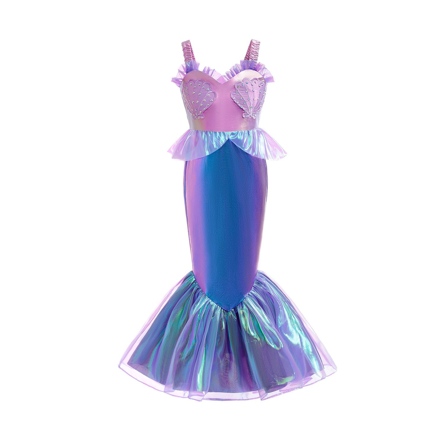 Mermaid Hime Color Change Flying Sleeve Dress Party Dress Children's Mermaid Dress Girls
