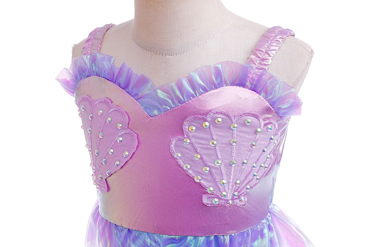 Mermaid Hime Color Change Flying Sleeve Dress Party Dress Children's Mermaid Dress Girls
