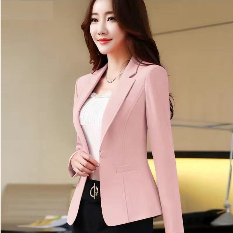 Small suit jacket for women in spring and autumn, women's style suit Korean version 2024 new Korean version casual slim fit top for women