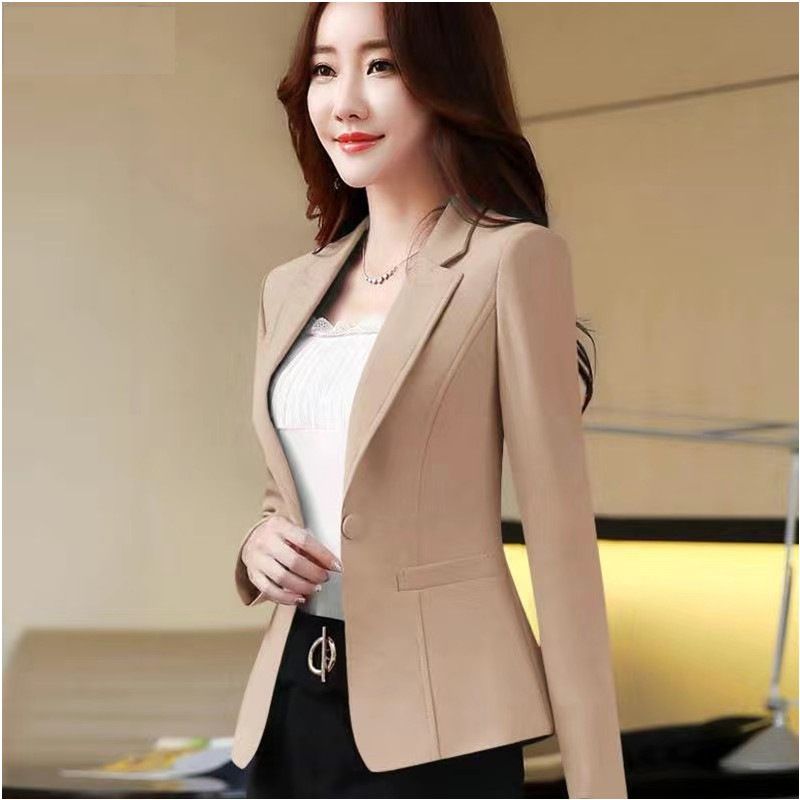 Small suit jacket for women in spring and autumn, women's style suit Korean version 2024 new Korean version casual slim fit top for women