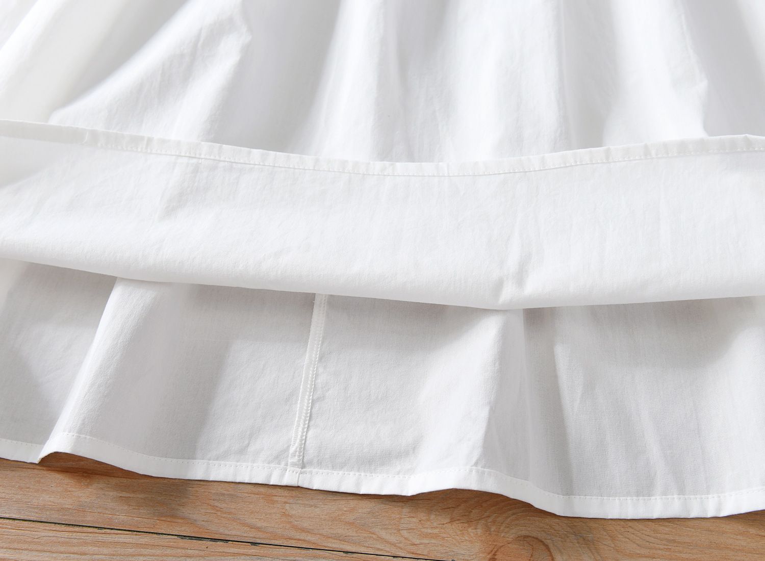 Baby girl's stylish white lace lapel princess dress, girls' summer dress, new mid size children's short sleeved dress