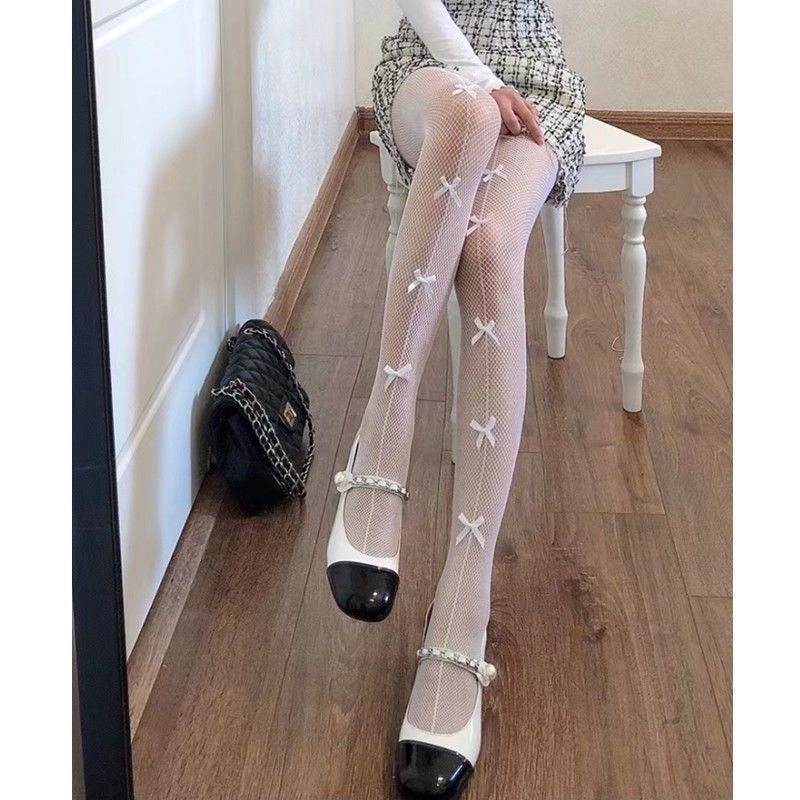 Fishing net socks, black stockings, women's autumn and winter styles, sexy black pantyhose, mesh large mesh small mesh middle mesh socks
