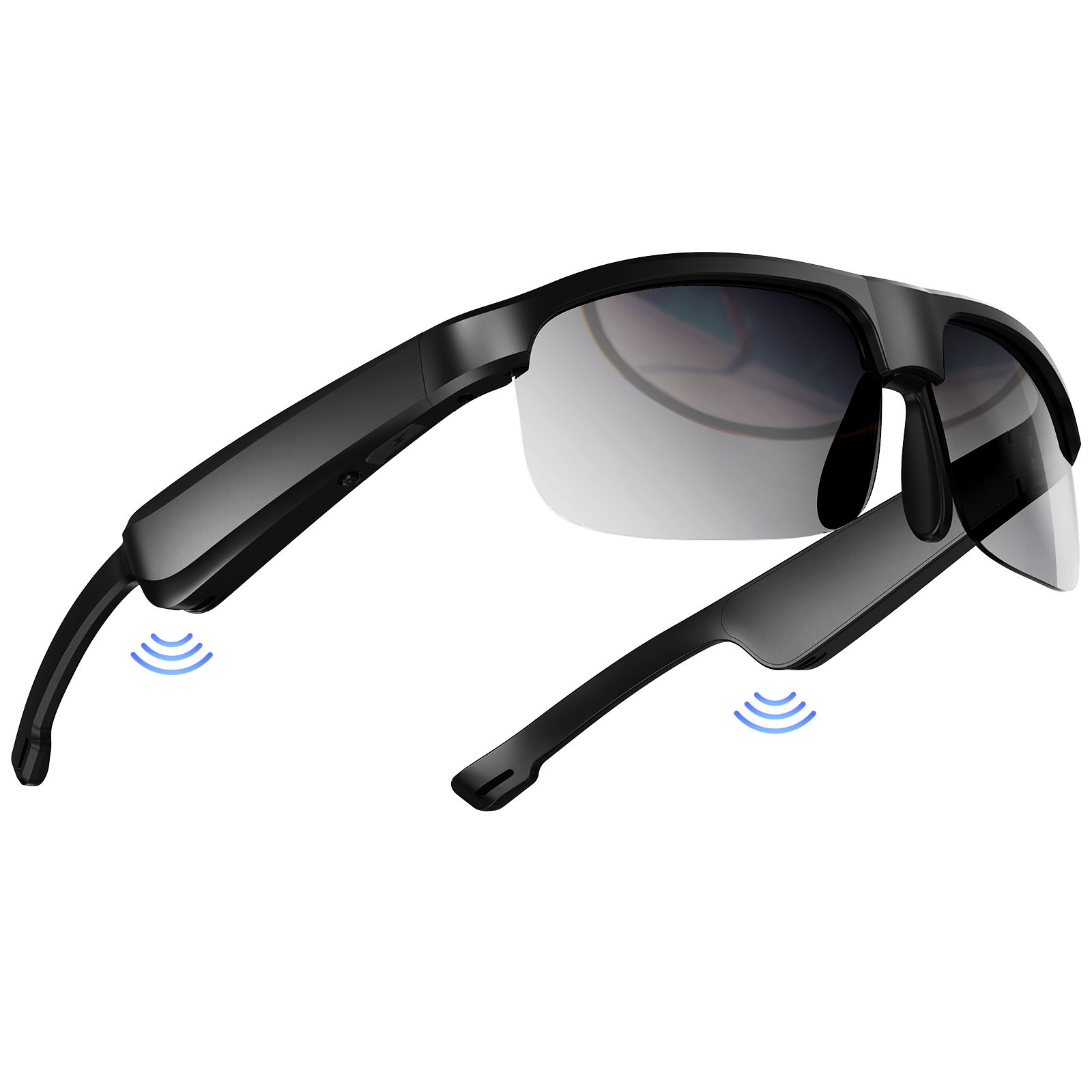 Smart Glasses for Men Women, Polarized Bluetooth Sunglasses, Bluetooth 5.3, Built-in Mic & Open Ear Speakers, Voice Assistant, IPX4 Waterproof, UV Protection Running Sport Sunglasses, Cycling Glasses