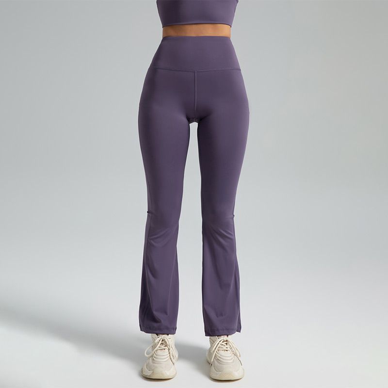 High-Waist Bootcut Yoga Pants – Butt-Lifting, Naked Feel & Breathable Workout Leggings