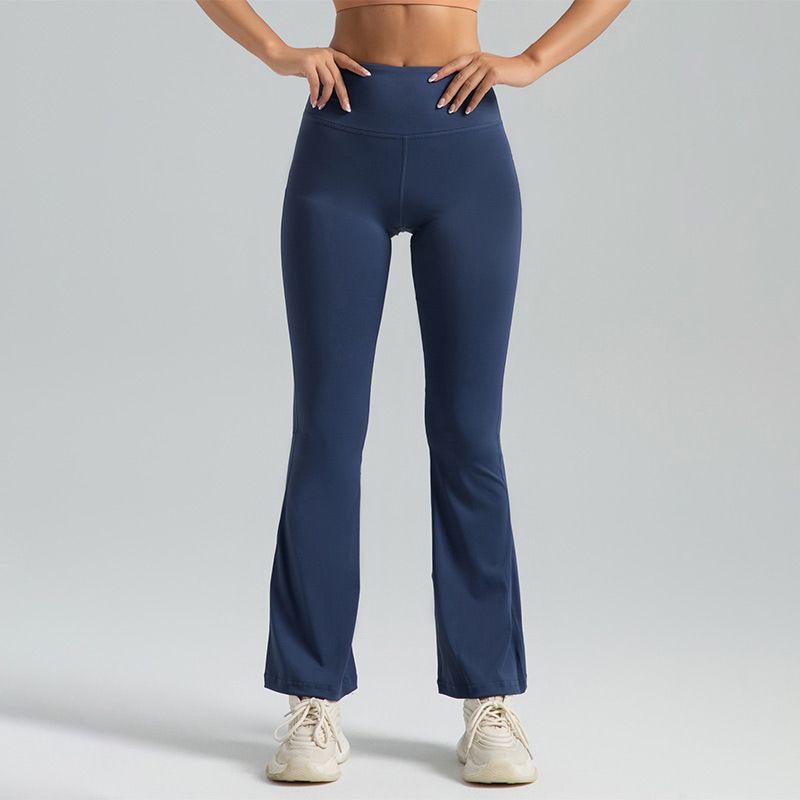 High-Waist Bootcut Yoga Pants – Butt-Lifting, Naked Feel & Breathable Workout Leggings