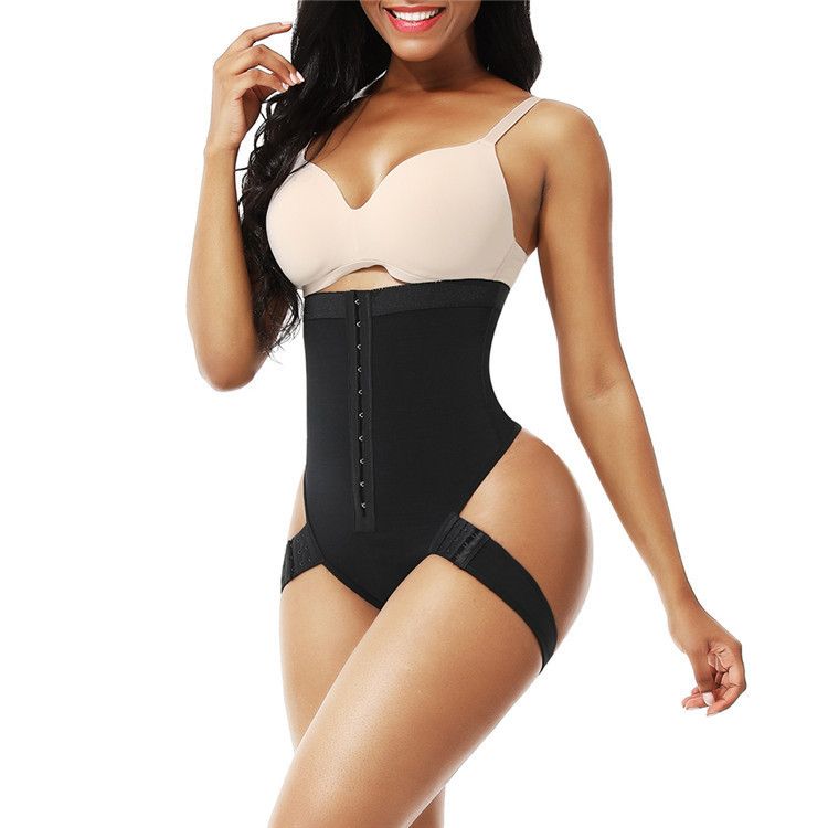Seamless High-Waist Butt-Lifting Shapewear Bodysuit – Tummy Control & Adjustable Hook Buttock Enhancer