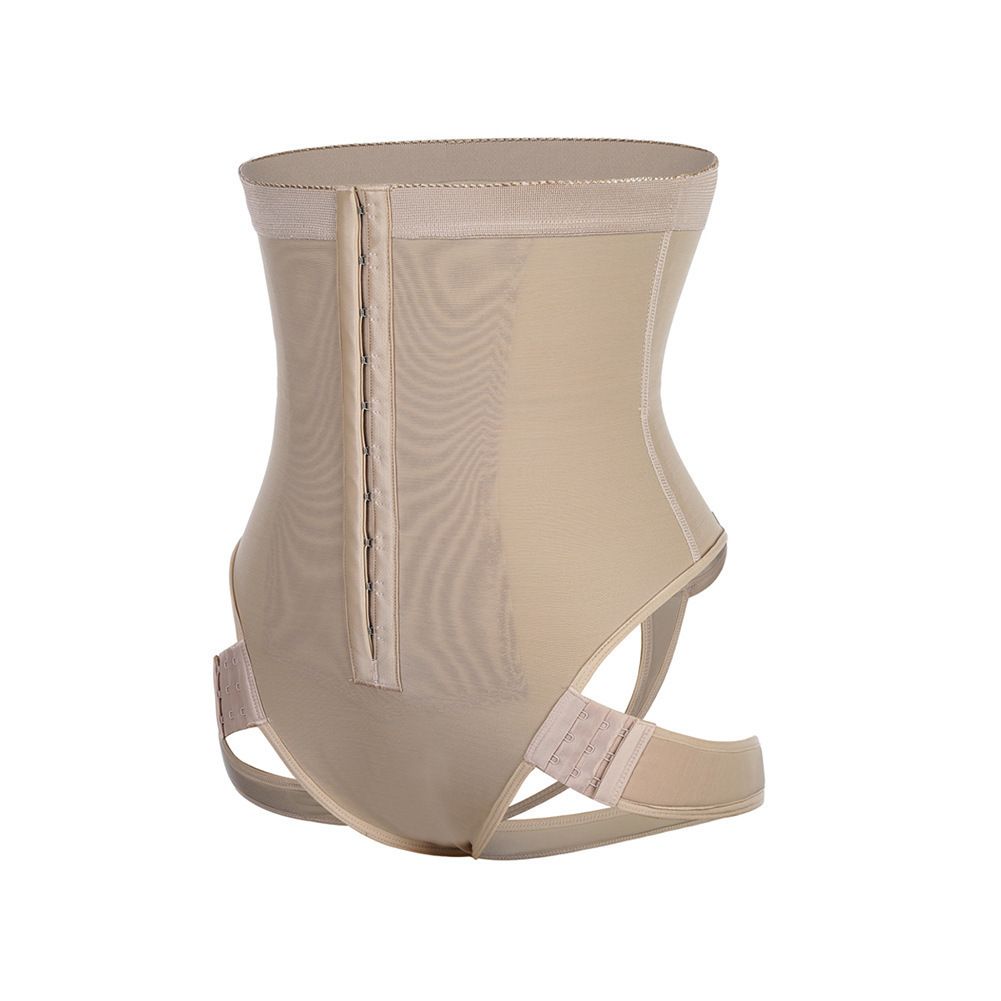 Seamless High-Waist Butt-Lifting Shapewear Bodysuit – Tummy Control & Adjustable Hook Buttock Enhancer