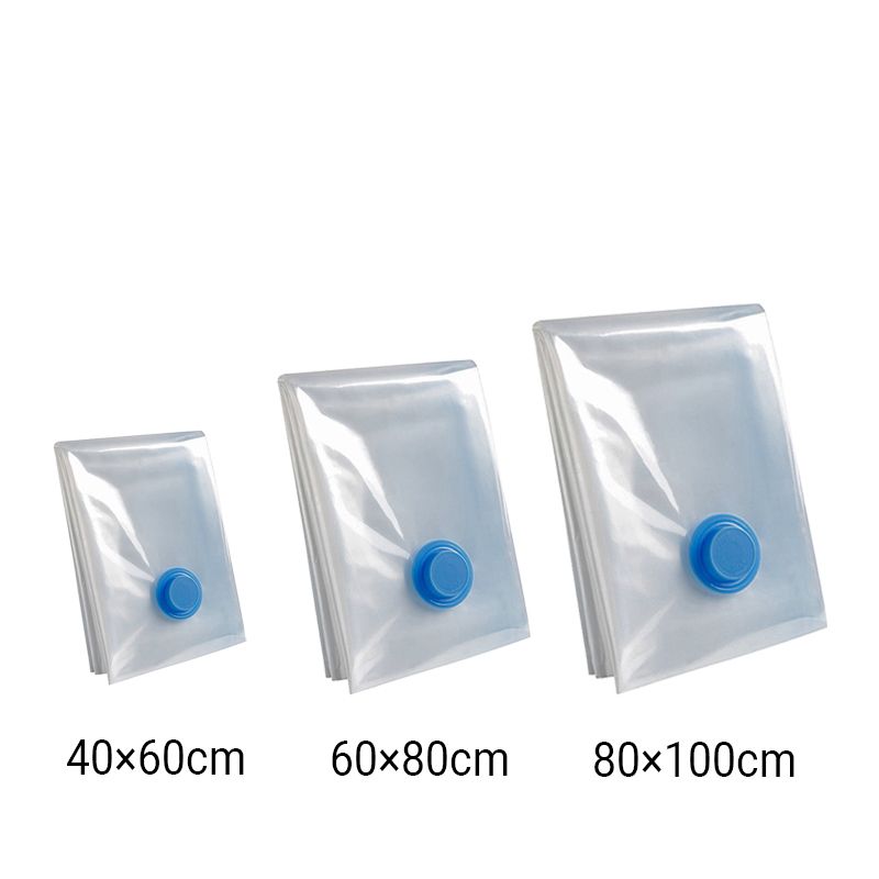 Vacuum Storage Bags, 2 Medium, 2 Large, 2 Jumbo Space Saver Vacuum Seal Bags, Space Bags, Vacuum Sealer Bags for Clothes, Comforters, Blankets, Bedding