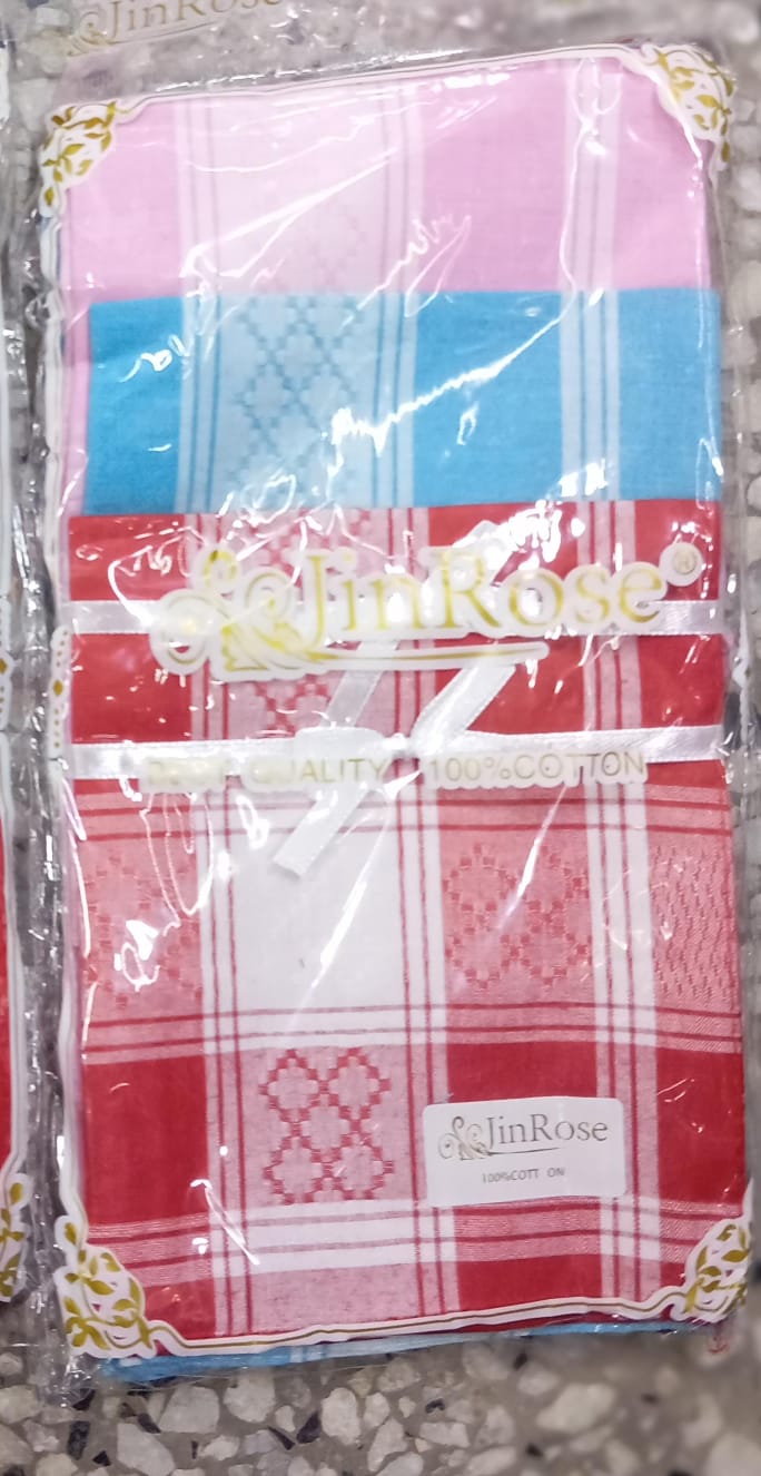 12 AND 24 PIECES QUALITY COTTON HANDKERCHIEFS
