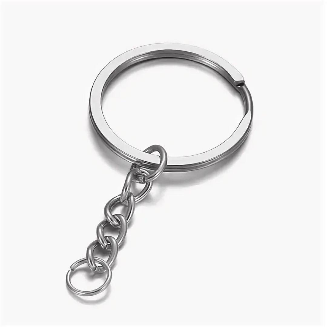 50 pieces keyrings with chain