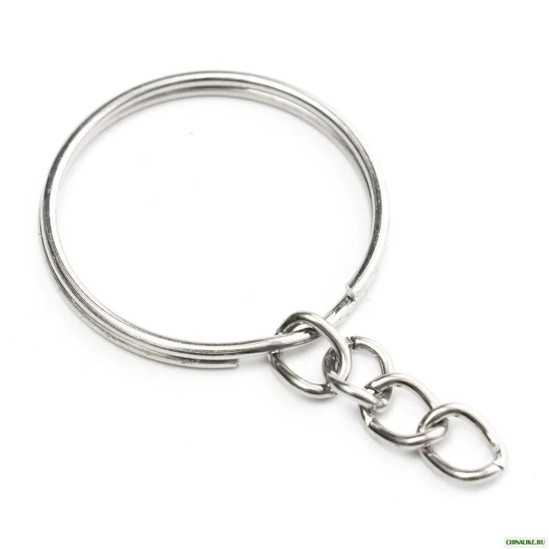 50 pieces keyrings with chain
