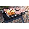 Portable barbecue grill / choma jiko.Charcoal BBQ Grill-Instant Foldable & Easy Portability For Outdoor Barbecues Camping Traveling Picnics Garden Beach Party - Black.Patented fold-open design