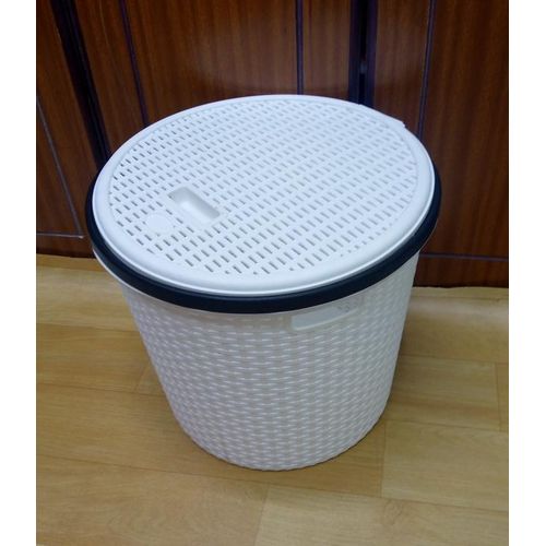 Kenstar Whisper Wicker Round Laundry Basket