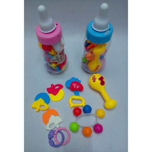 Baby Bank With Rattles Teether Toddler Shakers Set