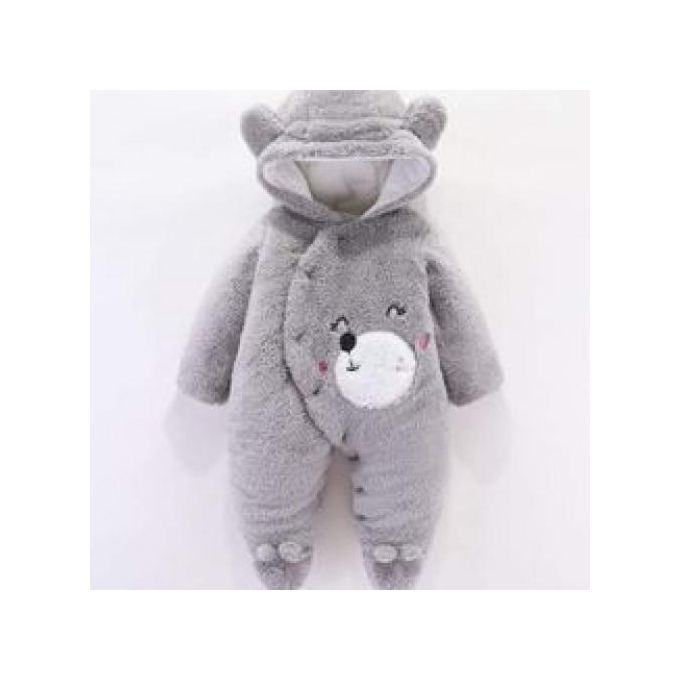 Baby Warm Heavy Grey Rompers