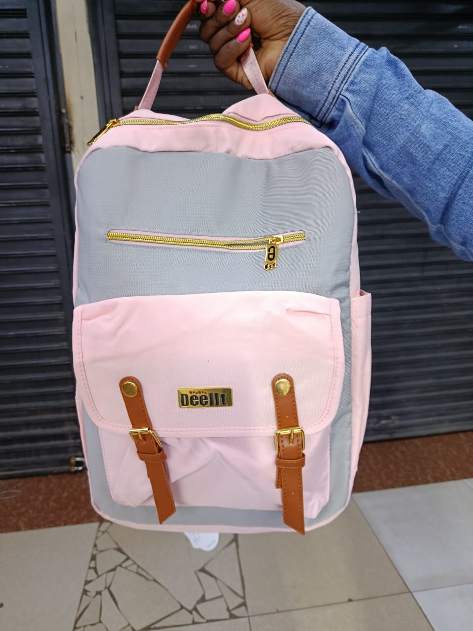 Diaper Backpack Bag plus one makintosh