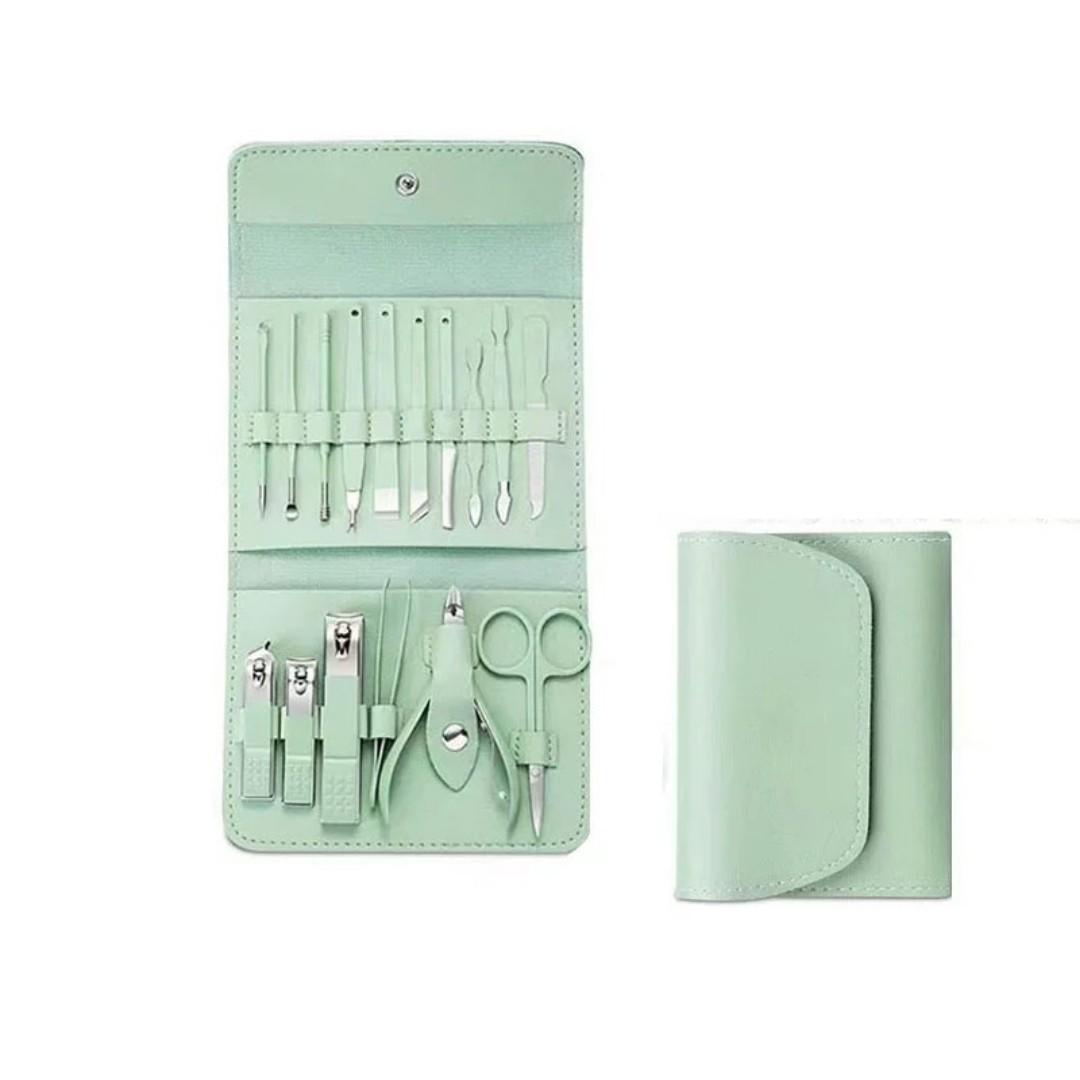Manicure Set Personal Care Nail Clipper Kit Manicure Professional Manicure Pedicure Set Mens Accessories Personal Care Set Nail Grooming Kit Present for Men Husband Boyfriend Parent