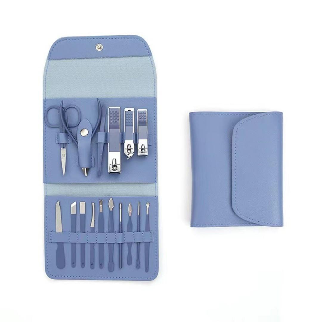Manicure Set Personal Care Nail Clipper Kit Manicure Professional Manicure Pedicure Set Mens Accessories Personal Care Set Nail Grooming Kit Present for Men Husband Boyfriend Parent