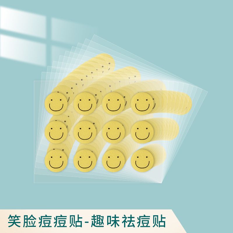 12Counts Pimple Patches for Face emoji Hydrocolloid Acne Patches for face Invisible Zit Patches for Face Pimple Patch Acne Spot Treatment Patch Blemish Patches Cover Patches Stickers