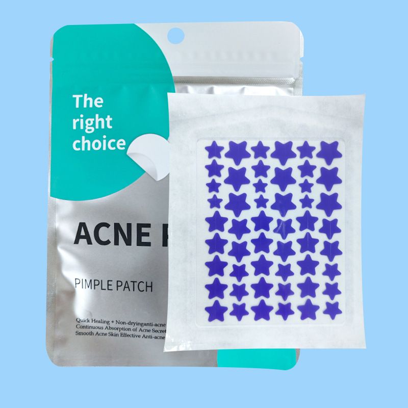 40Pcs Cute Pimple Patches for Face - Hydrocolloid Acne Patches, Zit Patches - Blemish Patches for Face Skin Care - Star, Heart, Cloud, Moon, Glitter & Regular,