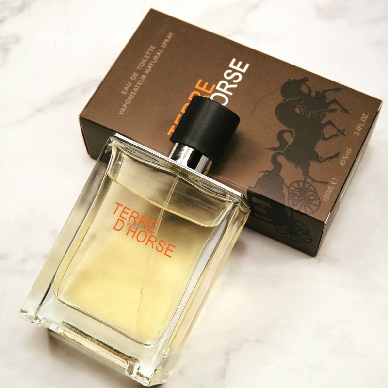 Terre D Horse Eau Tres Fraiche 100ML Original EDT Perfume Gift for Man Fresh Natural Long Lasting Men's Fragrance