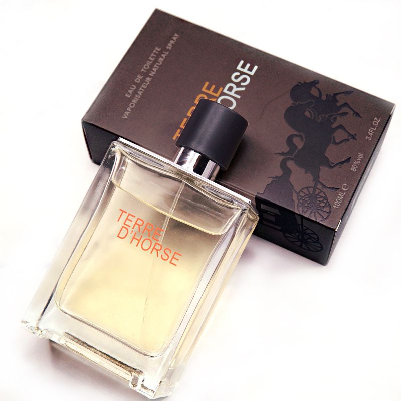 Terre D Horse Eau Tres Fraiche 100ML Original EDT Perfume Gift for Man Fresh Natural Long Lasting Men's Fragrance