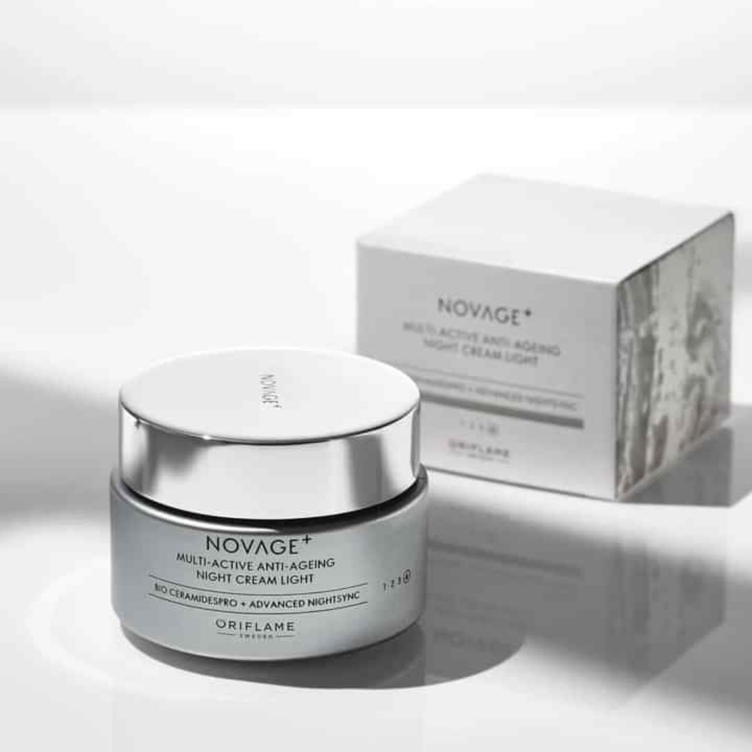 NOVAGE ORIFLAME WRINKLE SMOOTH ROUTINE (FORMERLY ECOLLAGEN)SET REDUCING WRINKLES AND IMPROVE THE FIRMNESS OF THE SKIN CAUSING THE FACE TO BE FLOWLESS WITH YOUNGER LOOKING SKIN.