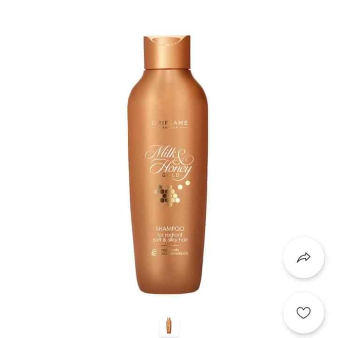ORIFLAME MILK & HONEY GOLD SHAMPOO FOR RADIAT,SMOOTH,SOFT, SILKY HAIRLuxurious, moisturising shampoo with extracts of milk and honey for the cleanest, softest and silkiest hair.