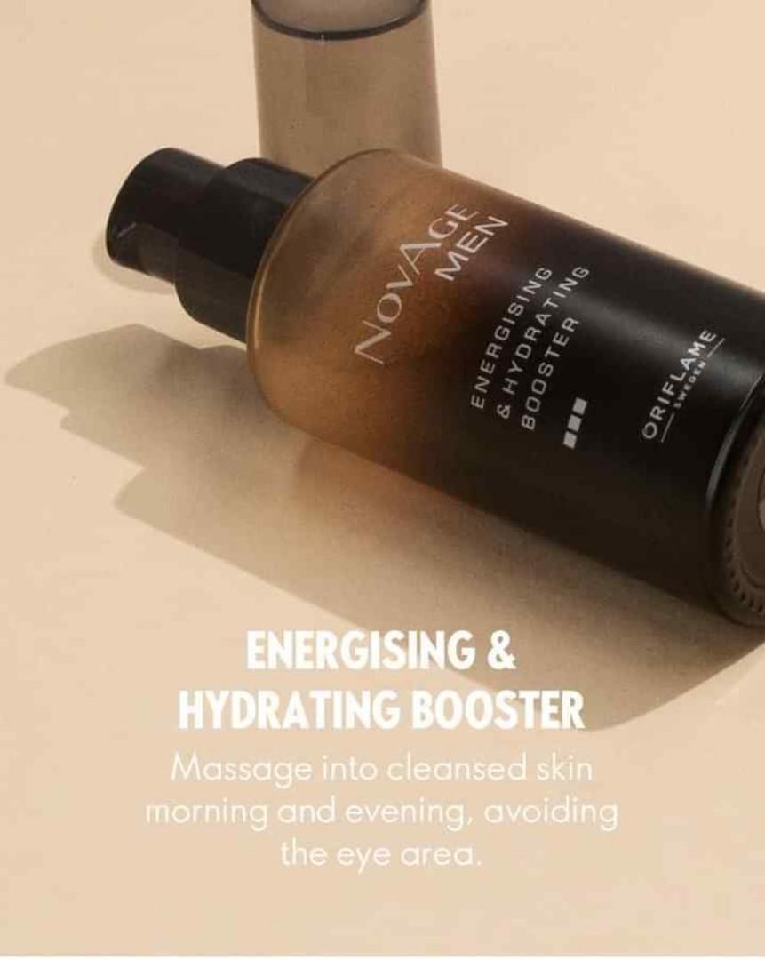 Oriflame Novage Men set.Anti-ageing skin care set engineered specifically for men's skin to fight signs of ageing and tiredness, to achieve fresher, younger-looking and smoother skin