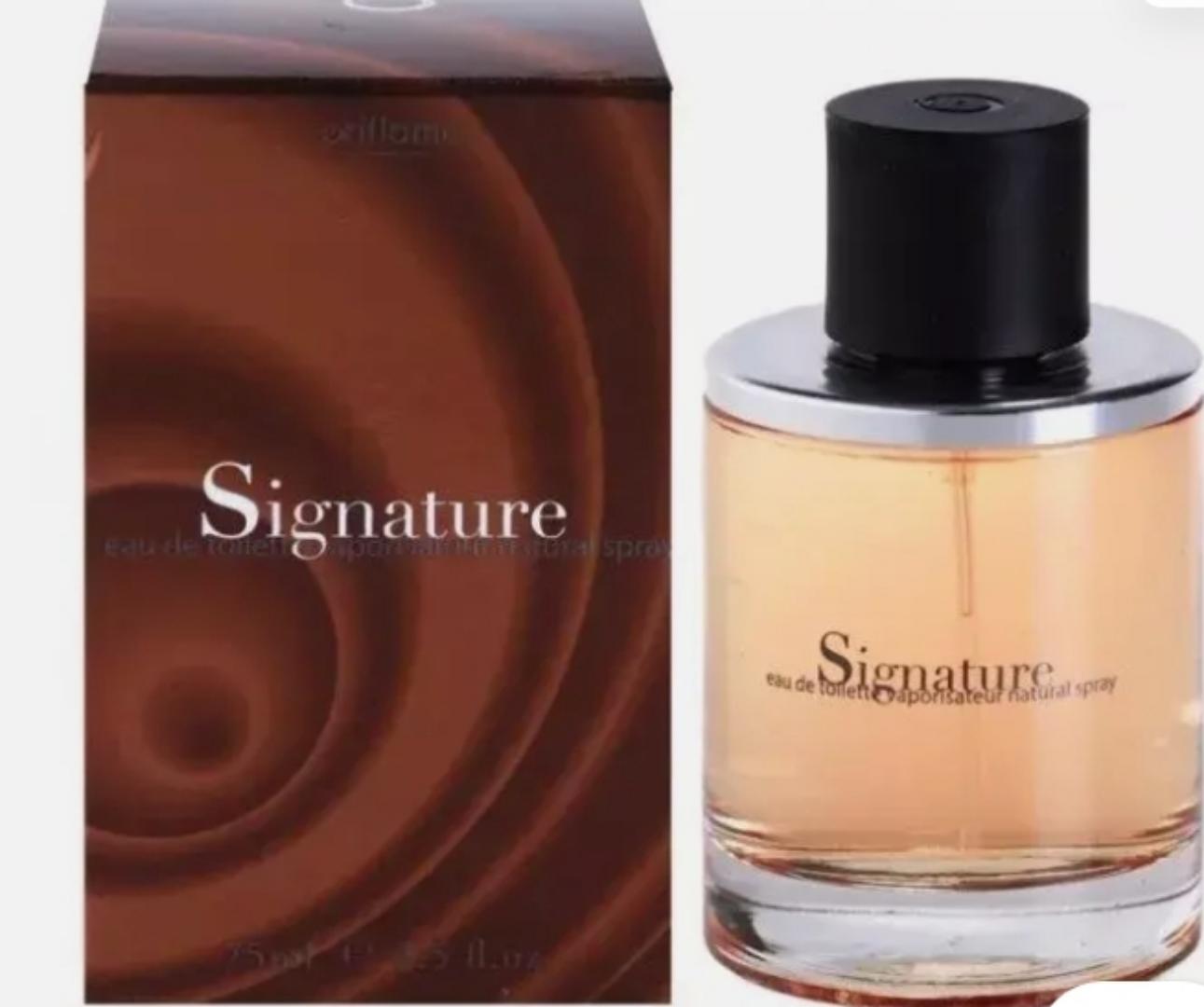 ORIFLAME SIGNATURE MAN PERFUME.WOODY & FRUITY OUTSTANDING PERFUME FOR AN OUTSTANDING MAN THAT WILL LAST THE WHOLE DAYRepresenting a man of creativity and culture. Woody and fruity Signature is a fragr