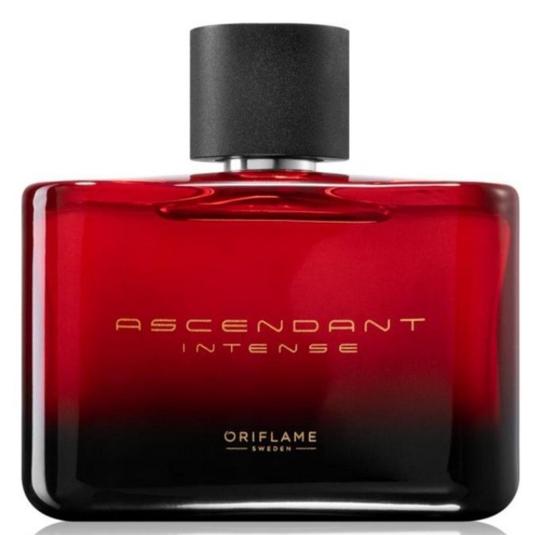 ORIFLAME ASCENDANT INTENSE FOR HIM PERFUME. Give your masculine physical strength an intense boost with this stimulating and powerful new Eau de Parfum for men.