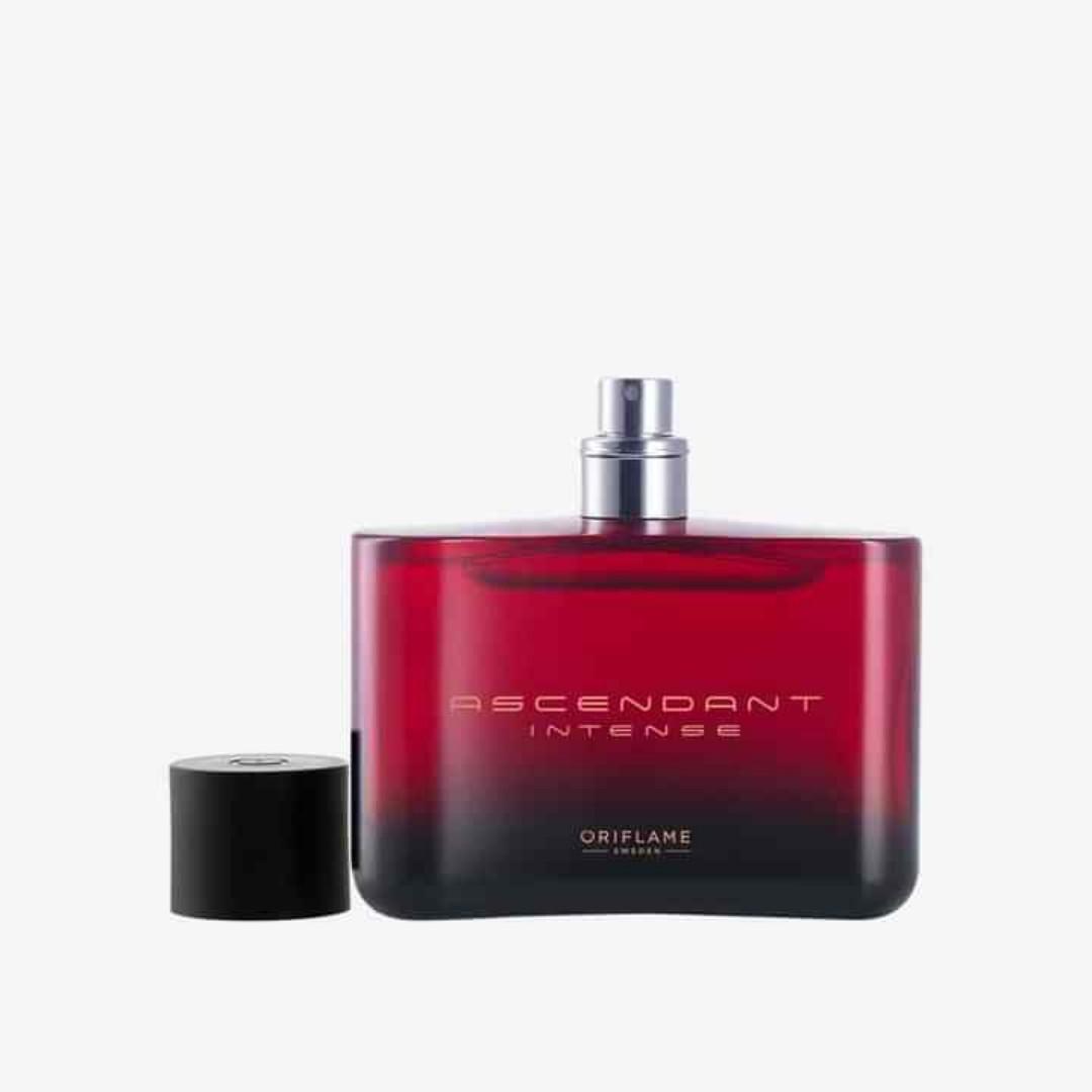 ORIFLAME ASCENDANT INTENSE FOR HIM PERFUME. Give your masculine physical strength an intense boost with this stimulating and powerful new Eau de Parfum for men.