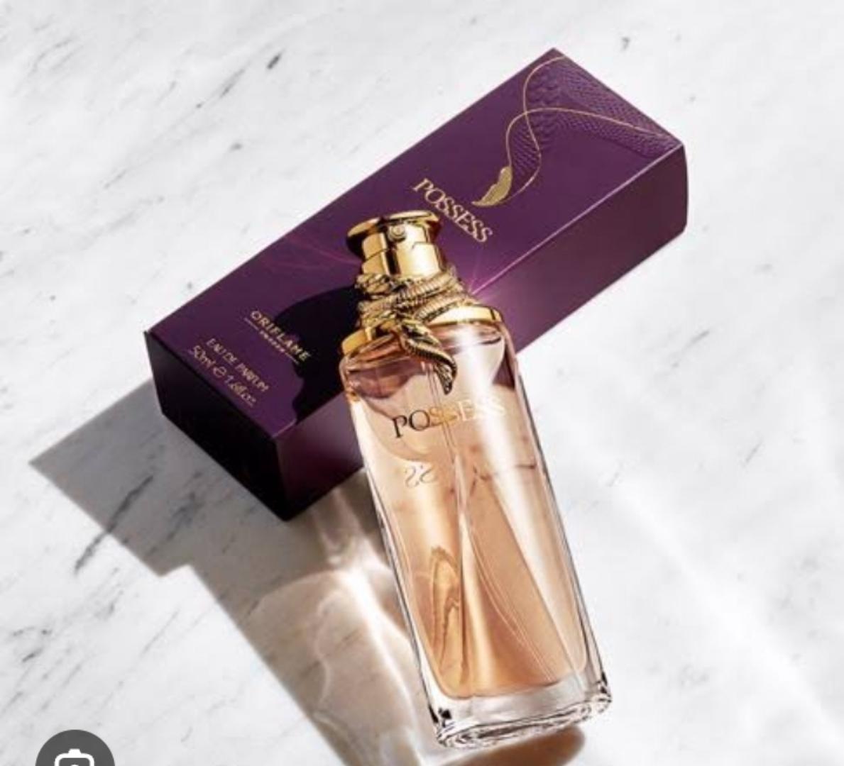 ORIFLAME POSSESS PERFUME FOR WOMEN.Announced as a sensual and hypnotic fragrance of a graceful seductress, it is inspired by the legend of Cleopatra and Mark Antony