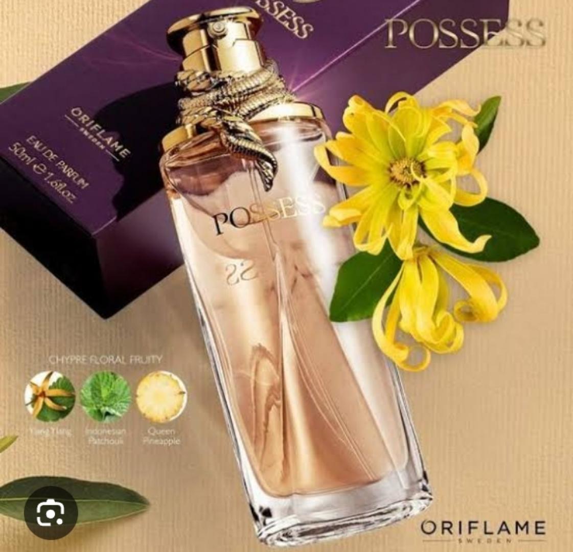 ORIFLAME POSSESS PERFUME FOR WOMEN.Announced as a sensual and hypnotic fragrance of a graceful seductress, it is inspired by the legend of Cleopatra and Mark Antony