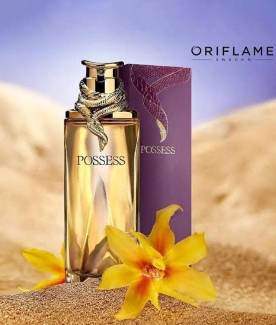 ORIFLAME POSSESS PERFUME FOR WOMEN.Announced as a sensual and hypnotic fragrance of a graceful seductress, it is inspired by the legend of Cleopatra and Mark Antony