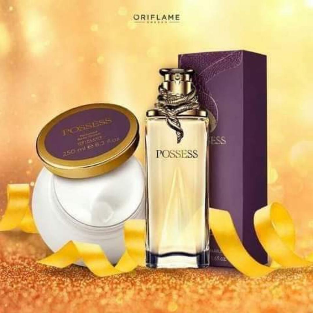 ORIFLAME POSSESS PERFUME FOR WOMEN.Announced as a sensual and hypnotic fragrance of a graceful seductress, it is inspired by the legend of Cleopatra and Mark Antony