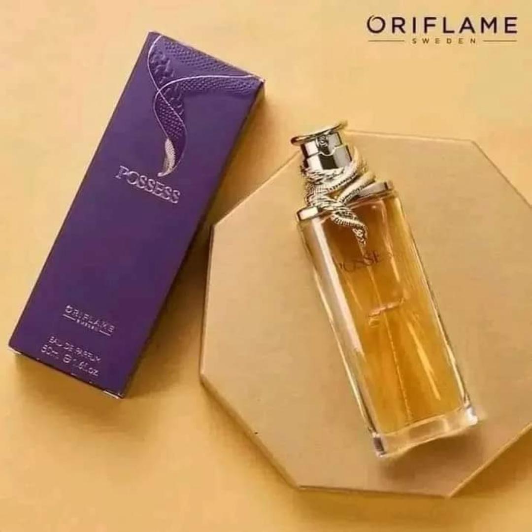 ORIFLAME POSSESS PERFUME FOR WOMEN.Announced as a sensual and hypnotic fragrance of a graceful seductress, it is inspired by the legend of Cleopatra and Mark Antony