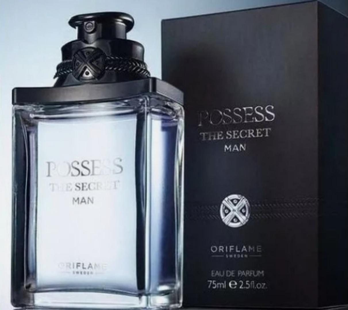 ORIFLAME POSSESS THE SECRET MAN PERFUME FOR MEN.Your Epic Secret of Attraction, bold confident and like no other this delightful scent will reveal your character wear it proudly and reveal woody notes