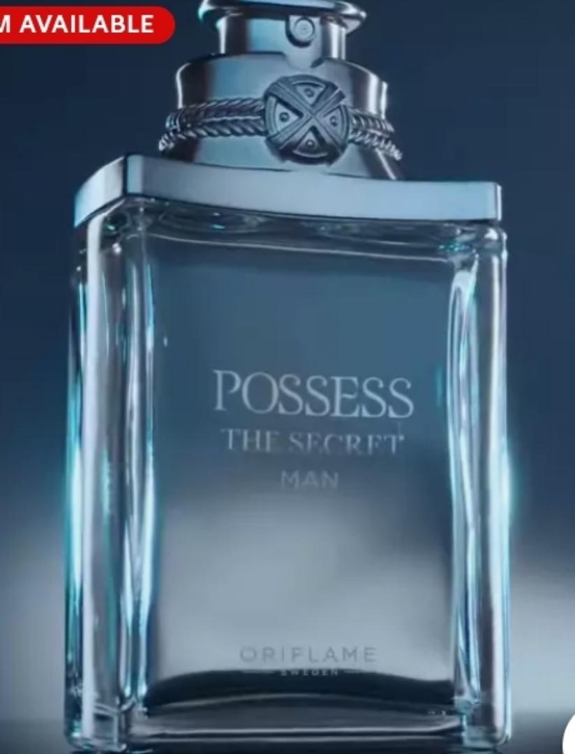 ORIFLAME POSSESS THE SECRET MAN PERFUME FOR MEN.Your Epic Secret of Attraction, bold confident and like no other this delightful scent will reveal your character wear it proudly and reveal woody notes